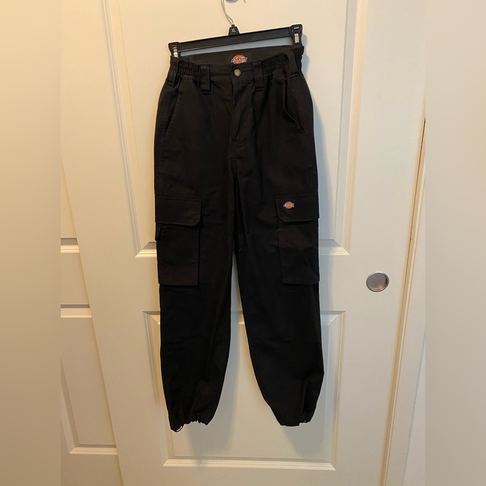 Dickies black cargo joggers or straight leg pants size xs
